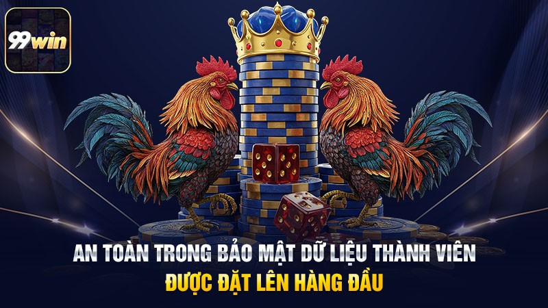 An toàn trong bảo mật dữ liệu thành viên được đặt lên hàng đầu